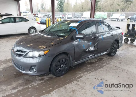2013 Toyota Corolla S из США, поврежденный, VIN 5YFBU4EE9DP129617